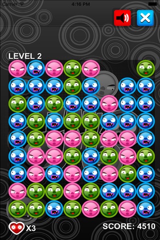 Funny Faces - Match Game screenshot 3