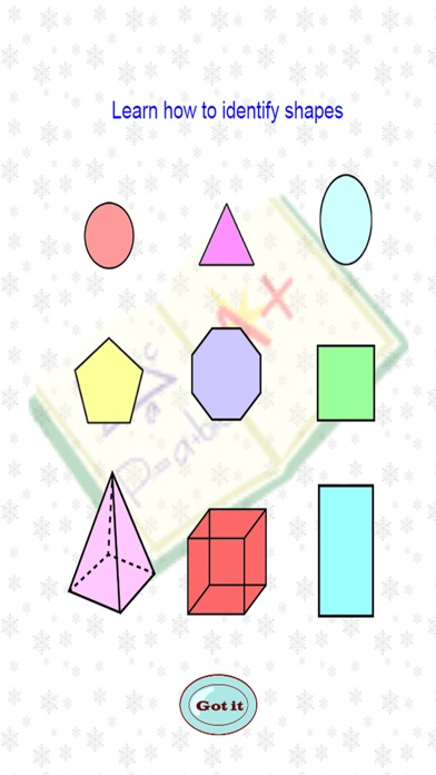 Math Shapes Kindergarten - Geometry Educational 1.1.1 IOS -