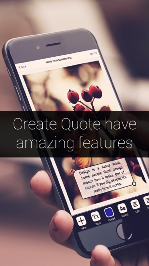 Create Quote - Add Typographic Splendor in Your Trip Pics or(圖1)-速報App