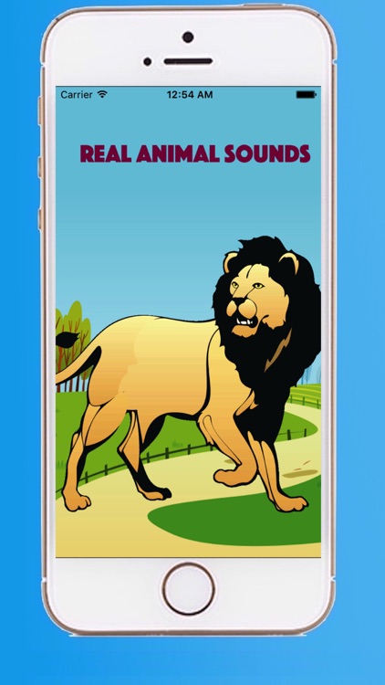 Real animal sounds