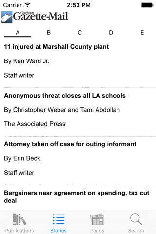 Gazette Mail E-Edition screenshot 4