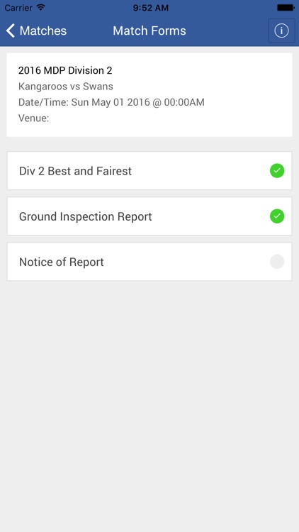 Match Day Paperwork screenshot-3