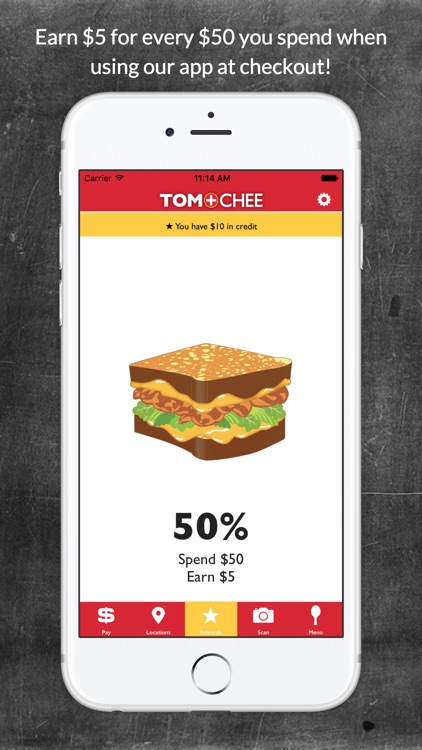 Tom+Chee Rewards