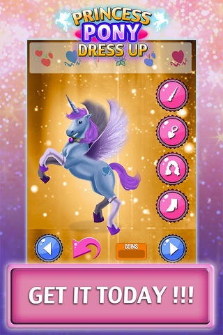 Fun Princess Pony Games - Dress Up Games for Girls screenshot 4