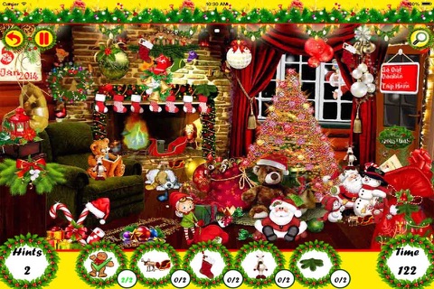 Christmas Hidden Objects and Puzzles screenshot 2
