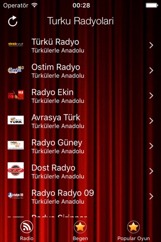 Türkü Radyoları screenshot 2