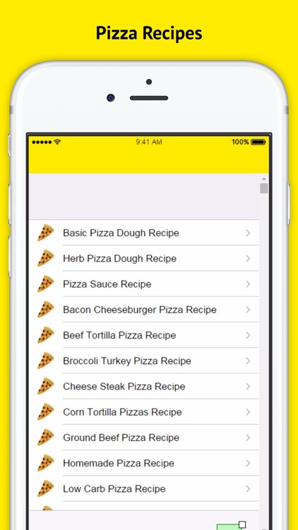 Pizza Recipe - Open your cooking app and learn how to make a pizza screenshot-3