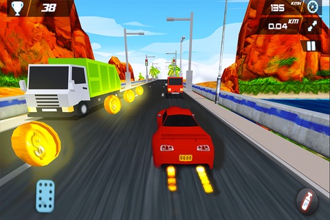 Race in Failed Brakes- Car Swift Racing screenshot 2