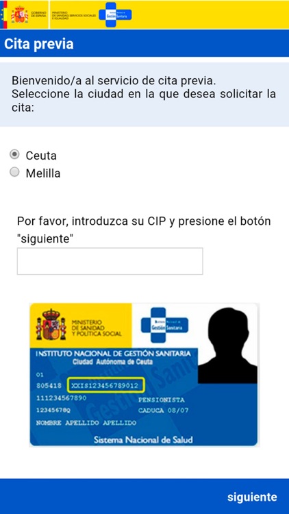 Cita INGESA