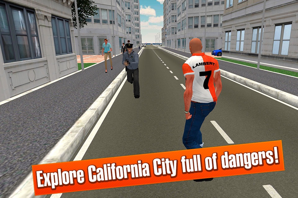 California Car Theft Race 3D screenshot 2