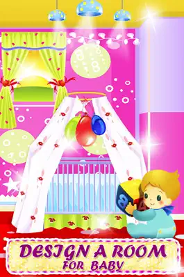Game screenshot Mommy Baby Dress Up Room Design Painting: Game for kids toddlers and boys apk