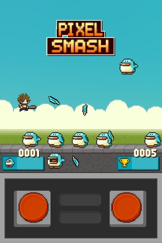 Flappy Pixel Smash - Bird Shooting Game for Kids screenshot 3