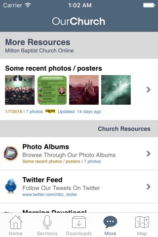 Milton Baptist Church screenshot 4