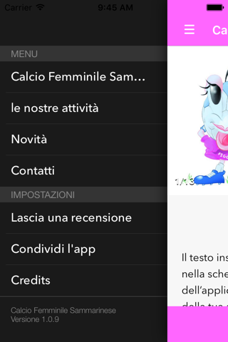 Calcio Femminile Sammarinese screenshot 2