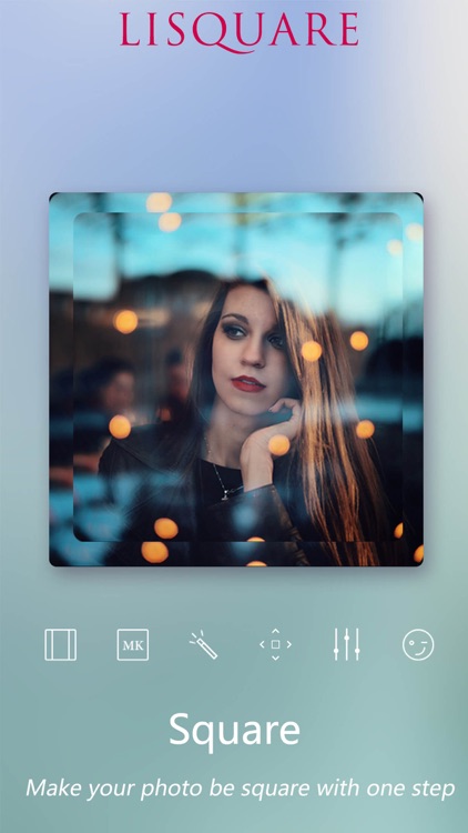 Lisquare - insta square by Lidow editor and photo collage maker photo editor