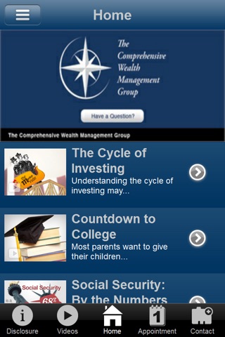 D.M. Wallace - Comprehensive Wealth Management Group screenshot 2