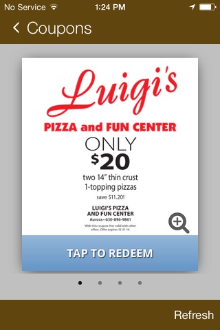 Luigi's Pizza and Fun Center screenshot 3