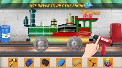 How to cancel & delete Train Engine Wash : Toddler Train Sim from iphone & ipad 4
