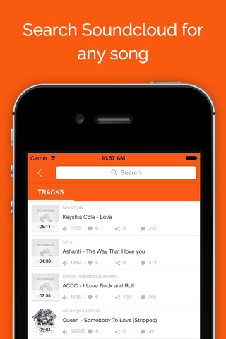 Free Music - streaming audio from Soundcloud screenshot 3