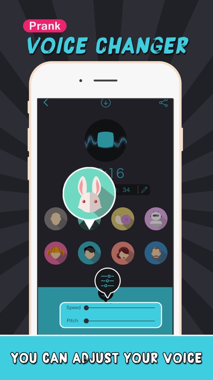 Prank Voice Changer Pro - Funny Sound Effects Record.er Play.er for Speaking plus Singing