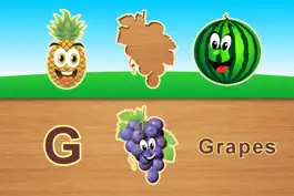 Game screenshot Fruits alphabet for kids - children's preschool learning and toddlers educational game mod apk
