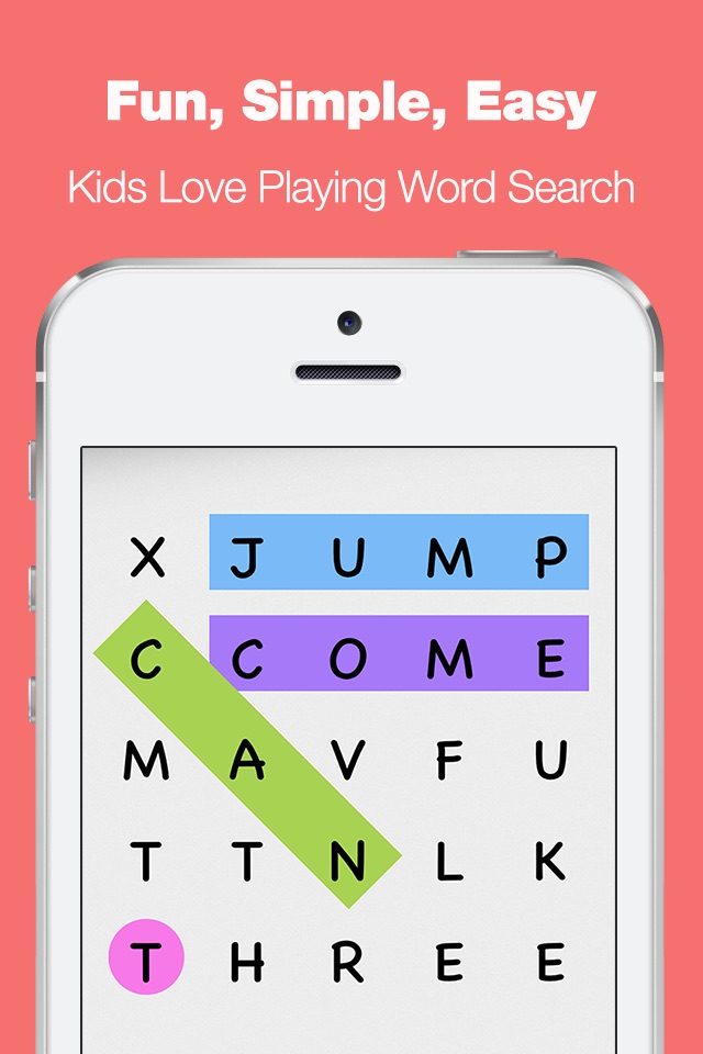 Sight Words Word Search Game screenshot 2