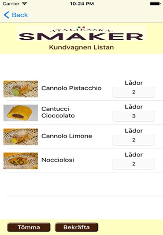 Italienska Smaker Sverige screenshot 3