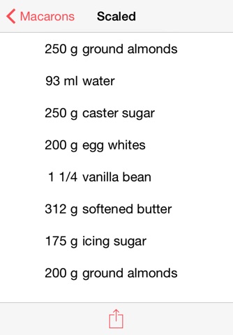 Recipe Scaler screenshot 3