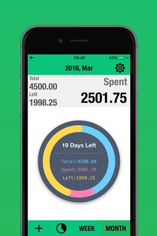 My Weekly Budget Tracker MWBT - Home Budget Expense Planner with Sync, Daily & Monthly Spending Tracker screenshot 3