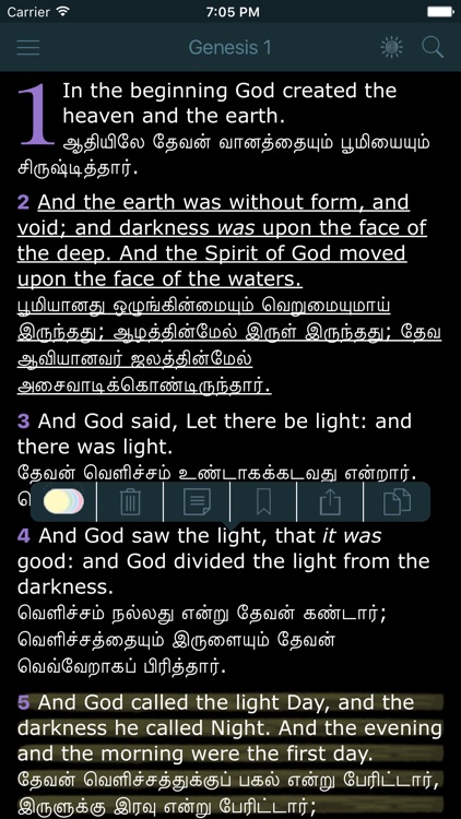 Bilingual Tamil English Bible