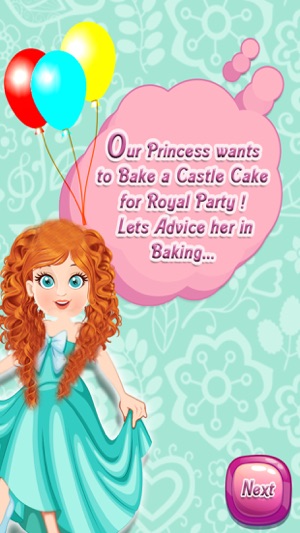 Princess Palace Cake maker - Bake a cake in this crazy chef (圖3)-速報App