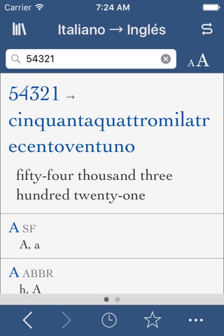 Collins Italian-English screenshot 3