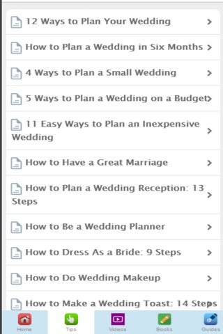 Wedding Tips - Learn to Plan Your Perfect Wedding screenshot 2