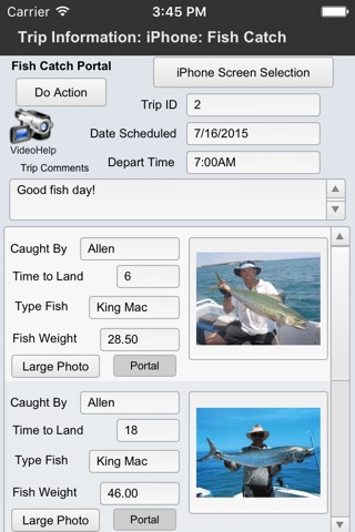 Fishermans Logbook Pro DB screenshot 4