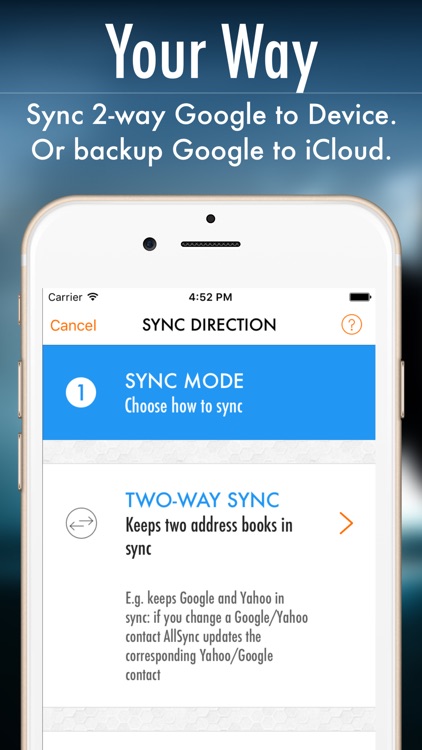 AllSync 2 - Rich Contacts Everywhere