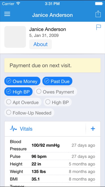 Medlium EMR / EHR - Medical Record