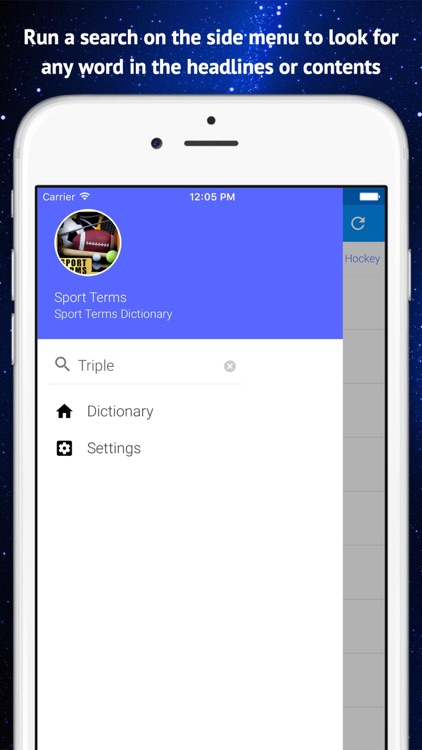 Sport Terminology Dictionary