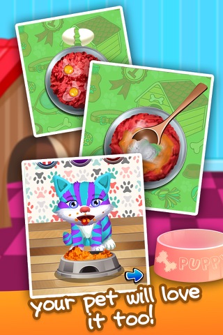 Food Maker for Little Pets - fun cake cooking & making candy games for girls 2! screenshot 3