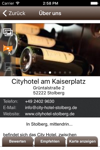 Cityhotel Stolberg screenshot 2