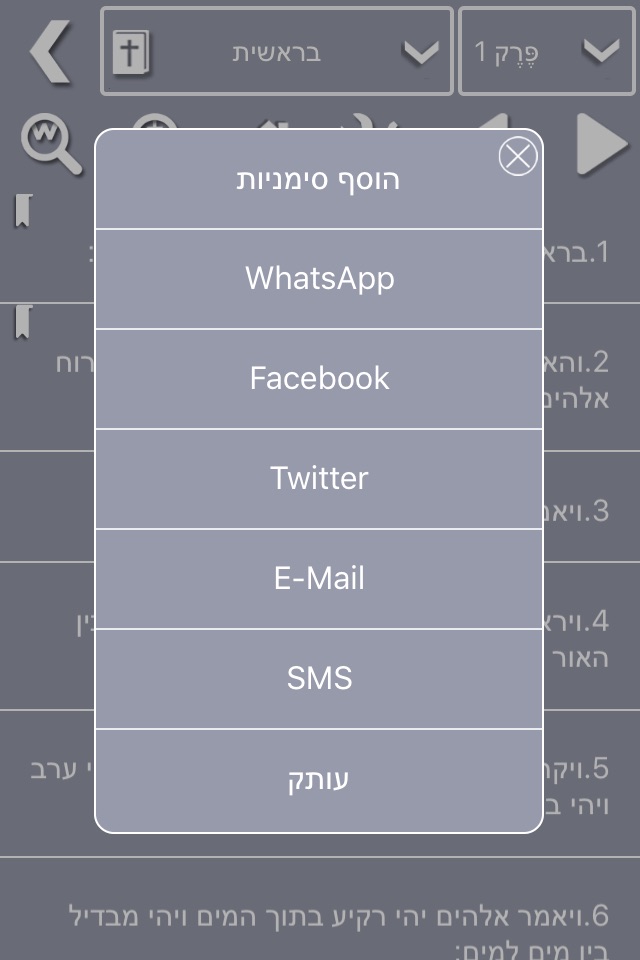 Hebrew Bible - Offline screenshot 3