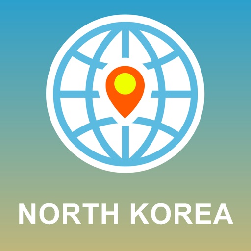 North Korea Map - Offline Map, POI, GPS, Directions icon