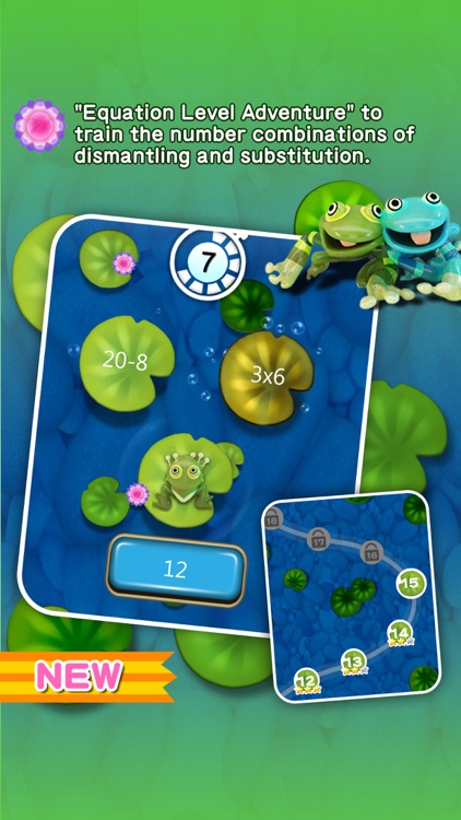 Math Frogger - Math Siege Advance Educational Game for kids screenshot-3