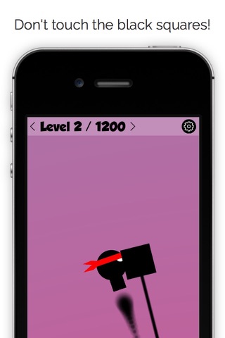 Ninja Hero (Don't touch the black squares) screenshot 3