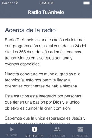 Radio Tu Anhelo screenshot 2