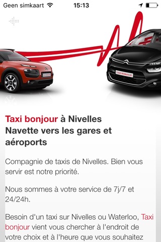 Taxi bonjour screenshot 2