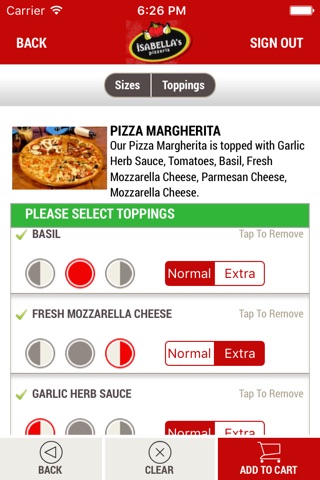 Isabella’s Pizzeria screenshot 4