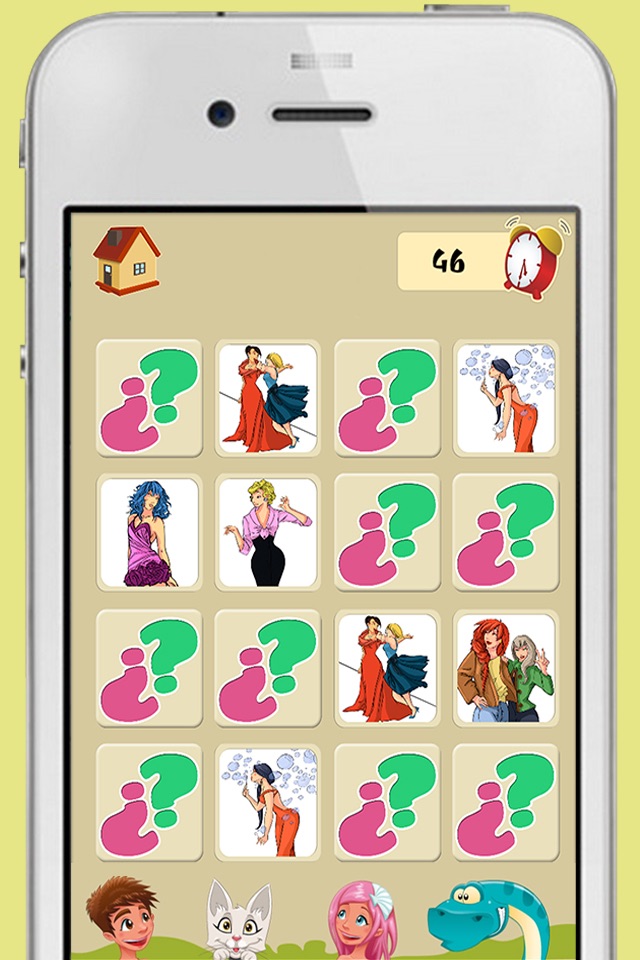 Memory game of top models - Games for brain training for children and adults screenshot 3