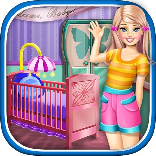 Baby Sister Room Decor Game icon