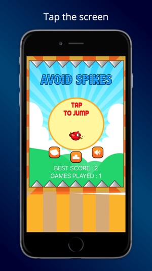 Avoid spikes games, don't touch the rock(圖1)-速報App