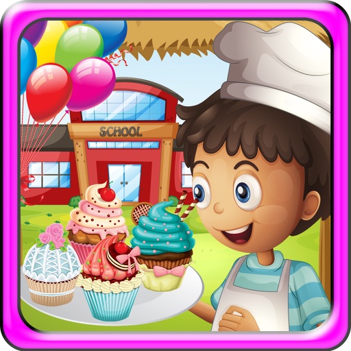 Kids School Food Carnival – Make cupcakes & ice cream in this cooking festival game Icon